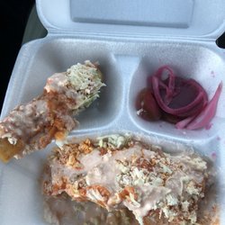Cafeteria la Hondurena - Honduran Tacos (2 for 6.00)