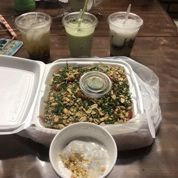 New Century - Sour lime seltzer drink, avocado shake, & tricolor dessert. Cured beef marinated with chili peppers, lime, and tamarind - Vietnamese Near Me - Syracuse, New York New Century - Sour lime seltzer drink, avocado shake, & tricolor dessert. Cured beef marinated with chili peppers, lime, and tamarind - Vietnamese Near Me - Syracuse, New York