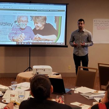 Valley Oaks Hospice - Our team presenting our services to the RCFE Association - Hospice Near Me - Irvine, California Valley Oaks Hospice - Our team presenting our services to the RCFE Association - Hospice Near Me - Irvine, California