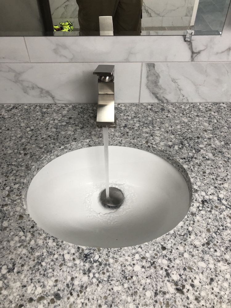 Slide of plumbing service