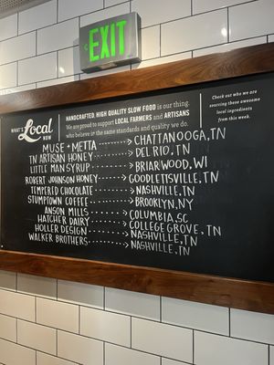 Menu photo 1 Milk & Honey Nashville, TN Menu photo 1 Milk & Honey Nashville, TN