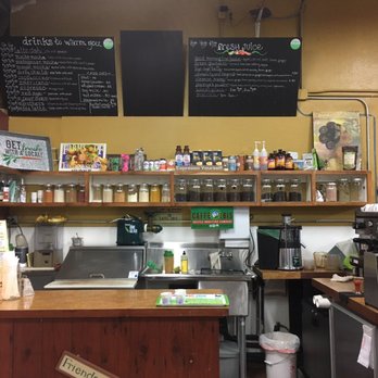 The Refuge Coffee and Juice Bar - menus on the wall - Coffee & Tea Near Me - Sonora, California The Refuge Coffee and Juice Bar - menus on the wall - Coffee & Tea Near Me - Sonora, California