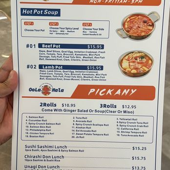 Oola Mala - Lunch Menu (Sept2023) - Noodles Near Me - Saint Johns, Florida