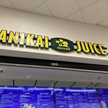 Lanikai Juice - a sign above a menu - Juice Bars & Smoothies Near Me - Honolulu, Hawaii Lanikai Juice - a sign above a menu - Juice Bars & Smoothies Near Me - Honolulu, Hawaii