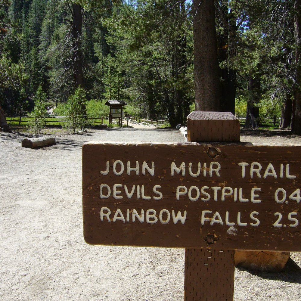 Devil's Postpile National Monument - Trail head sign - Landmarks & Historical Buildings Near Me - Mammoth Lakes, California Devil's Postpile National Monument - Trail head sign - Landmarks & Historical Buildings Near Me - Mammoth Lakes, California
