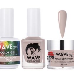 Luxury Nails And Spa - The gel is what was used on my nails.