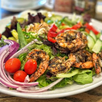 All About Cha Bricktown - All about salad with Shrimp. - Coffee & Tea Near Me - Oklahoma City, Oklahoma All About Cha Bricktown - All about salad with Shrimp. - Coffee & Tea Near Me - Oklahoma City, Oklahoma