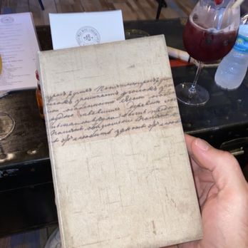 THE WINE LIBRARY BARTOW - Billed served up in book box. How fitting for the library... - Wine Bars Near Me - Bartow, Florida THE WINE LIBRARY BARTOW - Billed served up in book box. How fitting for the library... - Wine Bars Near Me - Bartow, Florida