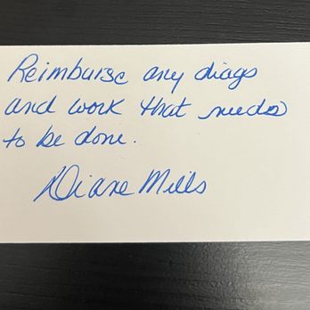 CarMax - What Diane wrote on the back of her business card to get me out of carmax. - Car Buyers Near Me - Las Vegas, Nevada CarMax - What Diane wrote on the back of her business card to get me out of carmax. - Car Buyers Near Me - Las Vegas, Nevada