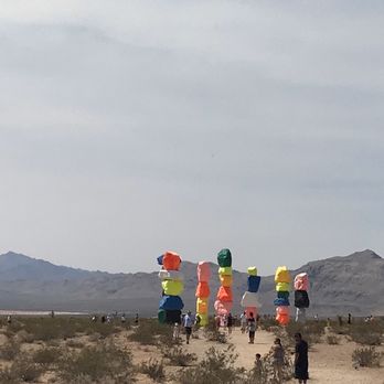 Seven Magic Mountains - Public Art Near Me - Las Vegas, Nevada