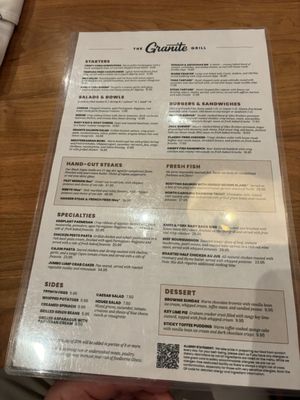 Menu photo 2 The Granite Grill Richmond, VA Menu photo 2 The Granite Grill Richmond, VA