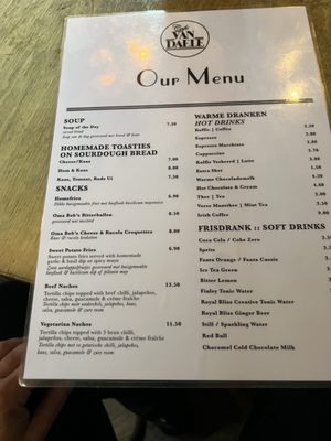 Menu photo 2 Café Van Daele Amsterdam, NH Menu photo 2 Café Van Daele Amsterdam, NH