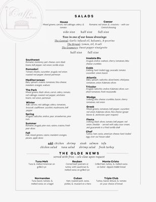 Menu photo 4 The Caffe On Park Rockville Centre, NY