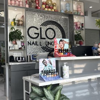 Glo Nail Lounge - Photo of the lobby - Nail Salons Near Me - Houston, Texas Glo Nail Lounge - Photo of the lobby - Nail Salons Near Me - Houston, Texas