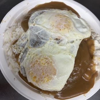 Rainbow Drive-In - LOCO MOCO PLATE* - Hawaiian Near Me - Honolulu, Hawaii