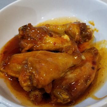Wings and Rings - Peach habanero - New American Near Me - Rancho Cucamonga, California