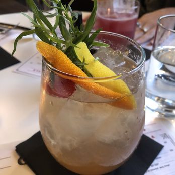 Graylynn - Strawberry-Tarragon Gin & Tonic - Cocktail Bars Near Me - Buffalo, New York