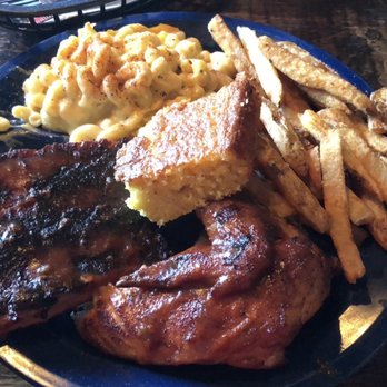 Dinosaur Bar-B-Que - Ribs, chicken, cornbread, mac and cheese, and fries - Barbeque Near Me - Brooklyn, New York