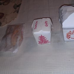 New Win Hing - Evening version of cashew chicken order.