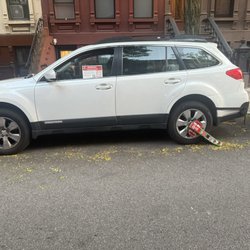 New York City Department of Finance - Parking Violations - Car with Boot