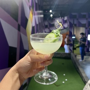 Puttery - Tasty Green Cocktail - Mini Golf Near Me - The Colony, Texas