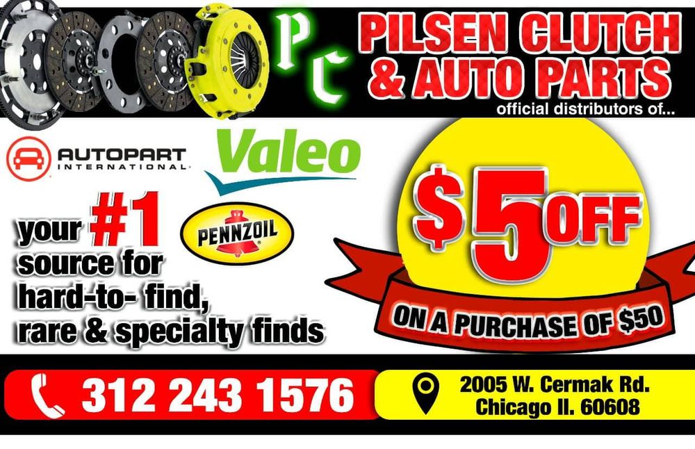 PILSEN CLUTCH & AUTO PARTS Updated September 2024 2005 W Cermack Rd