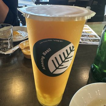 Amazing Basil - S8 Mango Smoothie Pearl - Asian Fusion Near Me - Fremont, California