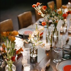 CMG Weddings and Events - Rehearsal dinner at Charter Oak. Flowers by Em florals were easy and perfect.