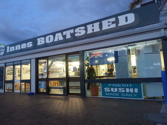 Innes Boatshed by null