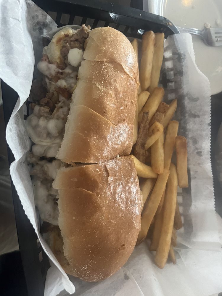 Food from Steakhouse Philly