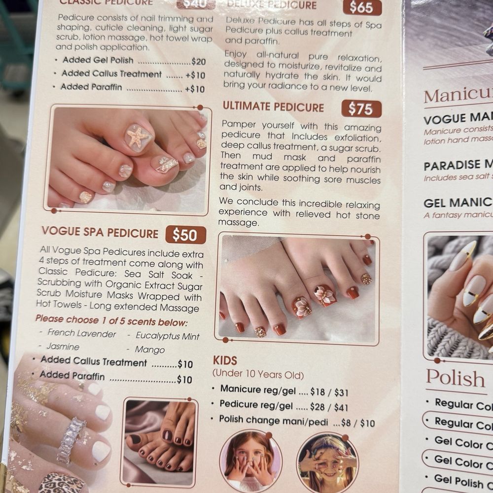 Vogue Nails Spa - Services and prices - Nail Salons Near Me - Fredericksburg, Virginia Vogue Nails Spa - Services and prices - Nail Salons Near Me - Fredericksburg, Virginia