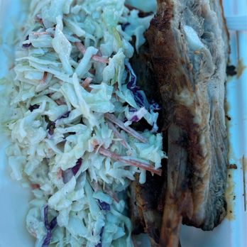 What A Chicken - 2pc of Ribs + Coleslaw plate~ The ribs were seasoned to perfection and VERY meaty & I loved the generous coleslaw! - Mexican Near Me - Petaluma, California What A Chicken - 2pc of Ribs + Coleslaw plate~ The ribs were seasoned to perfection and VERY meaty & I loved the generous coleslaw! - Mexican Near Me - Petaluma, California