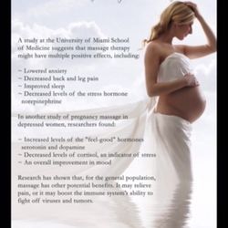 Take care of your body while expecting ! Relax with our prenatal massage.