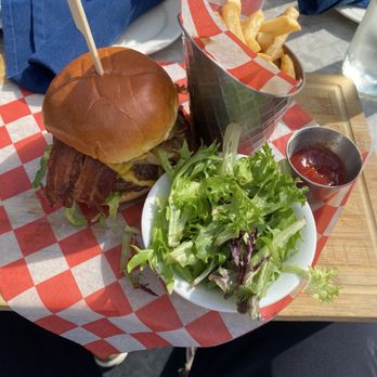 The Tavern - Burger, fries, and salad - Breakfast & Brunch Near Me - Miami Beach, Florida The Tavern - Burger, fries, and salad - Breakfast & Brunch Near Me - Miami Beach, Florida