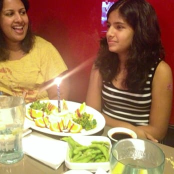 Crazy Sushi - Awesome service! Our server, "Beautiful Sue" made this special birthday plate for my niece since we didn't have a cake for her. - Sushi Bars Near Me - Rocklin, California