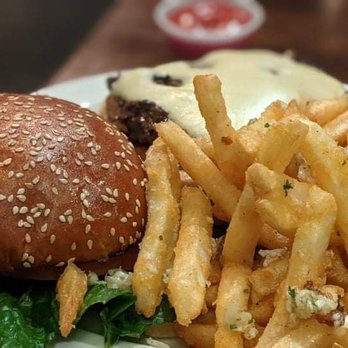 Parish Publick House - The mushroom swiss with portobello - Irish Pub Near Me - Aptos, California Parish Publick House - The mushroom swiss with portobello - Irish Pub Near Me - Aptos, California