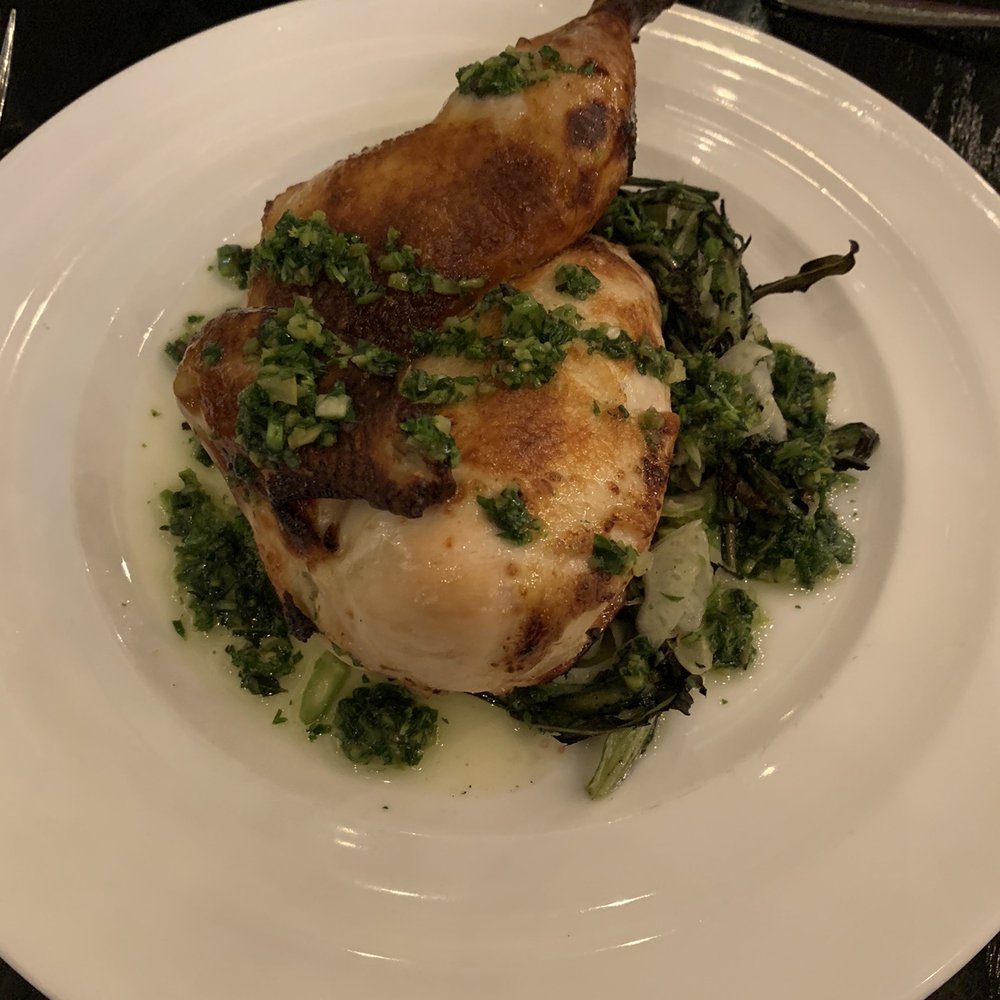 Harvest Table - Roasted chicken - New American Near Me - St Helena, California