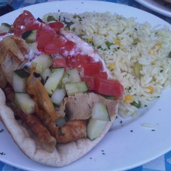 Georges Greek On Second - Chicken Gyro Sandwich with rice - Greek Near Me - Long Beach, California Georges Greek On Second - Chicken Gyro Sandwich with rice - Greek Near Me - Long Beach, California