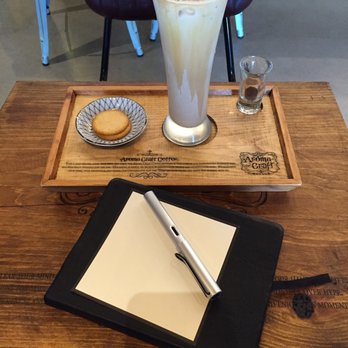Aroma Craft Coffee - Iced Latte - Coffee Roasteries Near Me - Walnut, California