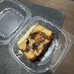 Cinnamon Bun Slice Cinnamon Bun Slice