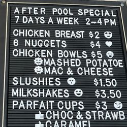Fryer's Roadside - Off-hour specials, 2-4pm