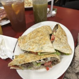 Grilled Steak Quesadilla