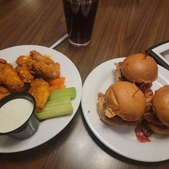 Joe’s Place - Buffalo Garlic wings & Chicken Parmesan sliders for appetizers soooo good - Sports Bars Near Me - Henderson, Nevada Joe’s Place - Buffalo Garlic wings & Chicken Parmesan sliders for appetizers soooo good - Sports Bars Near Me - Henderson, Nevada