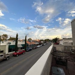 Cottonwood Hotel - View of Main Street from the balcony