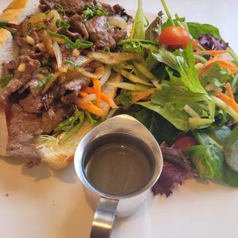 Cafe Minh - Beef Bahn mi - Asian Fusion Near Me - New Orleans, Louisiana