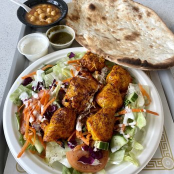 Grill Kabob - Chicken Kabob Salad - Afghan Near Me - Rockville, Maryland