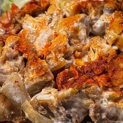 White & Hot Halal Food Truck - Chicken over rice. $8 + tip