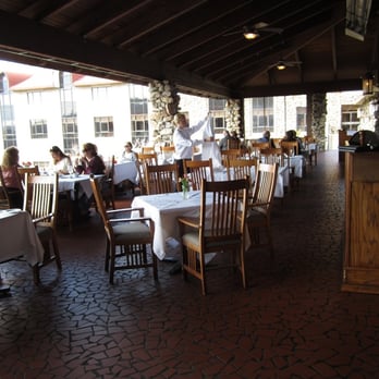 Sunset Terrace - The terrace eating area - Seafood Near Me - Asheville, North Carolina