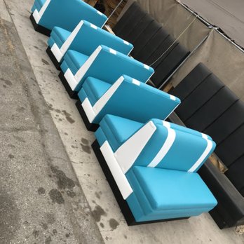 Sofa Upholstery - Booths for restaurant - Furniture Reupholstery Near Me - Los Angeles, California