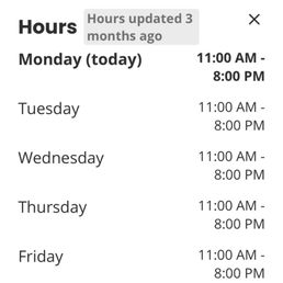Shows they are open but they are closed Shows they are open but they are closed